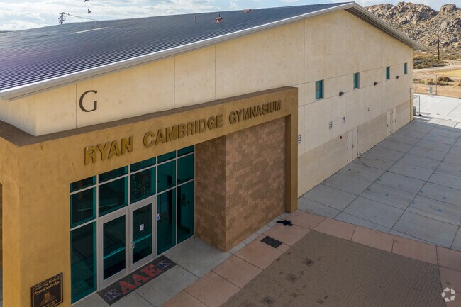 Academy for Academic Excellence gymnasium where the Knights compete in sports.