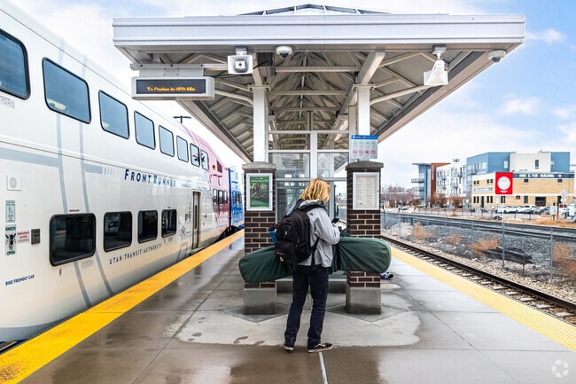 Lakeview residents take the FrontRunner to go to Salt Lake City.