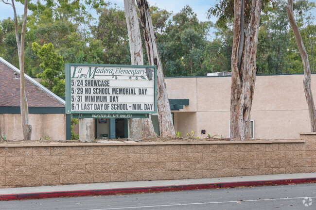 La Madera Elementary School, in Lake Forest, California, has a Koala for a mascot.