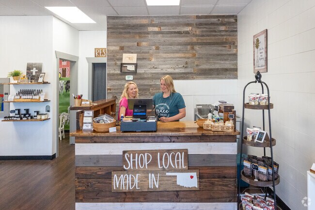 Many made in Oklahoma stores are shopping options for residents of Lynn Lane.