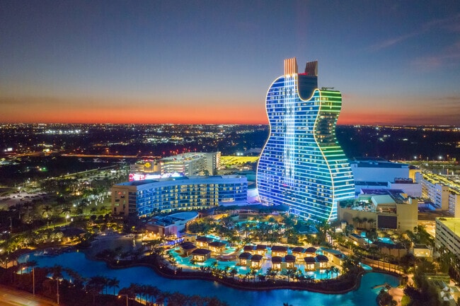 Seminole Hard Rock Casino offers gaming and shows near Pembroke Pines.