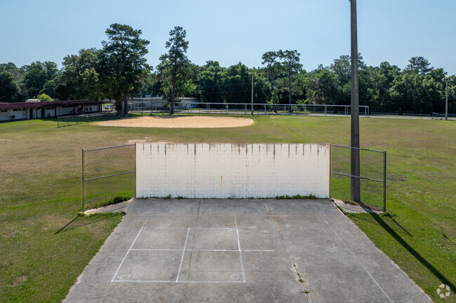 Practice your goal kicks at A.L. Mebane Middle School.