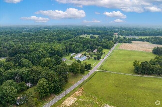 Ritters Lake, a rural community, is situated 8 miles south of downtown Greensboro.