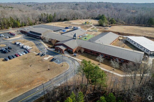 Front of Limestone-Central Elementary School