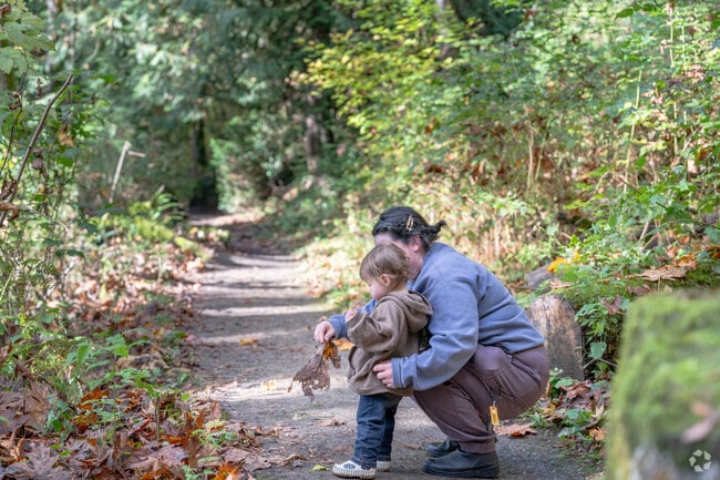 Take the family for a hike on Pacific Northwest Trail near Clear Lake.