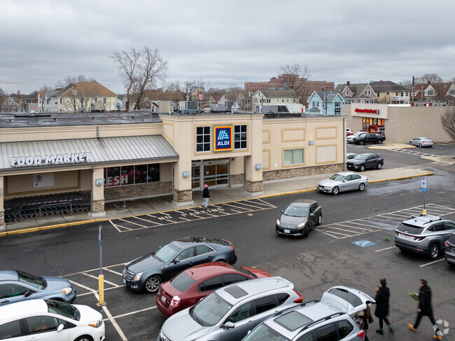 Shop smart at Aldi's Supermarket in Smith Hill, your neighborhood hub for quality and savings.
