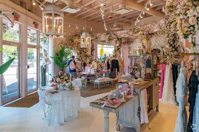 LoveShackFancy can be found in the heart of Coconut Grove.