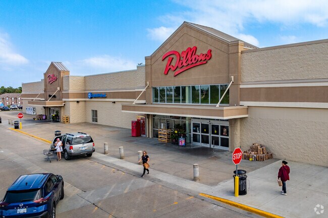 Dillions is right around the corner and has all your grocery needs.