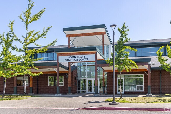 Primary aged students in Mount Hood attend Hogan Cedars Elementary.