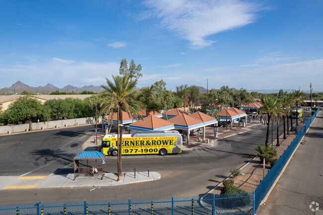 The Laos Transit Center is a major transportation hub for Sunnyside.