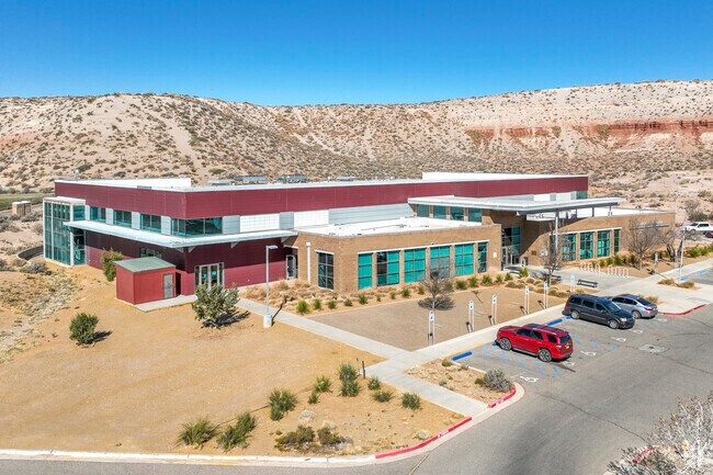 Enjoy a swim any time of year at the Rio Rancho Aquatic Center near High Resort.