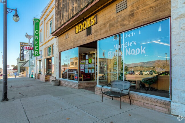 Margie's Book Nook is an anchor for surrounding businesses in historic Susanville.