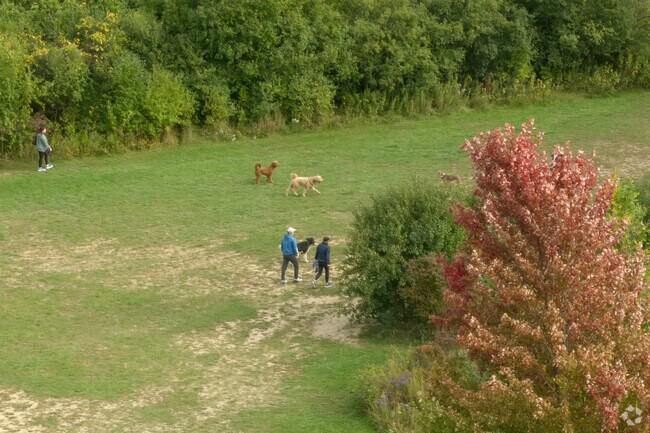 Prairie Wolf Dog Park is a huge attraction for residents of many nearby neighborhoods.