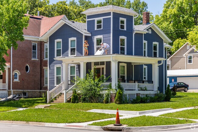 The builds in East Lawrence range from cozy cottages and bungalows to larger Victorians.