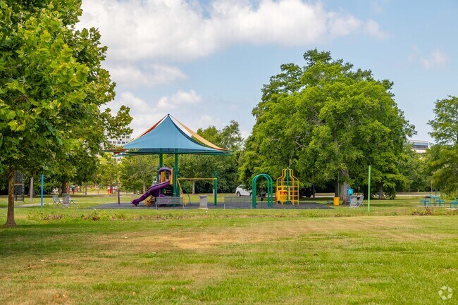 Joe Brown Memorial Park has multiple playgrounds for kids to enjoy in New Orleans.
