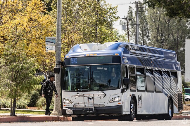 Montebello Buslines serve the commuters of Whittier with many stops throughout the area.