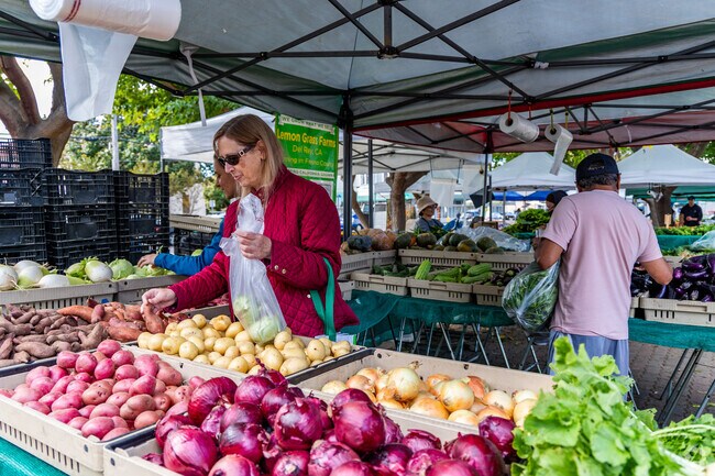 Every Saturday local vendors offer an array of fresh produce at Union City Farmers Market.