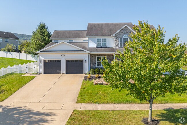 Ferguson Township new build homes resemble the perfect white picket fence home.