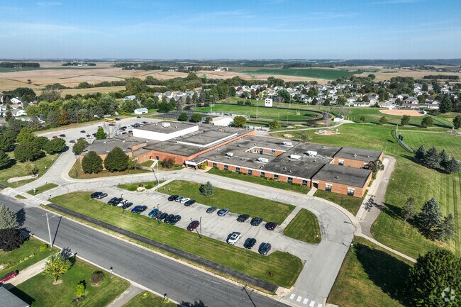 Byron Middle School serves grades six through eight in the Byron Public School District.