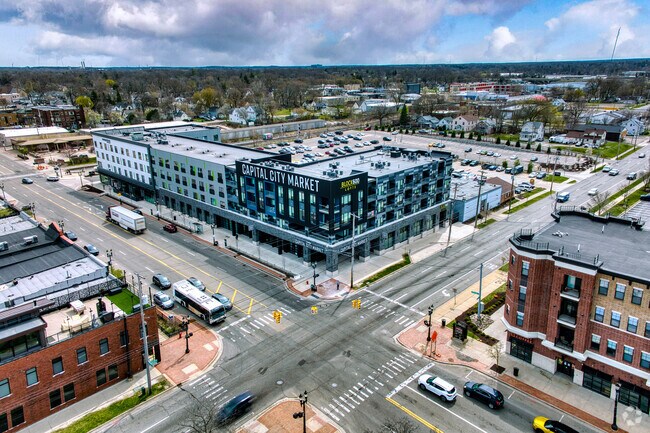 The Capital City Market is an urban grocery store operated by Meijer, near Old Forest.