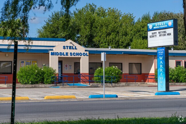 Stell Middle School located nearby Historic Brownsville has a student population of 819.