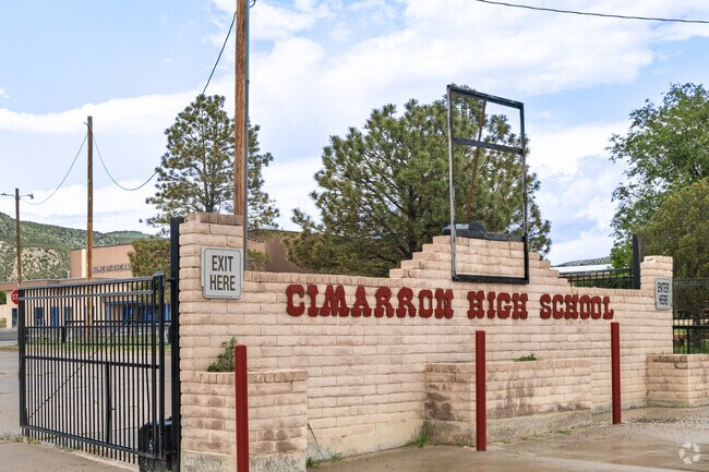 25 miles west of Eagle Nest is Cimarron High School, which has an A-minus rating on Niche.