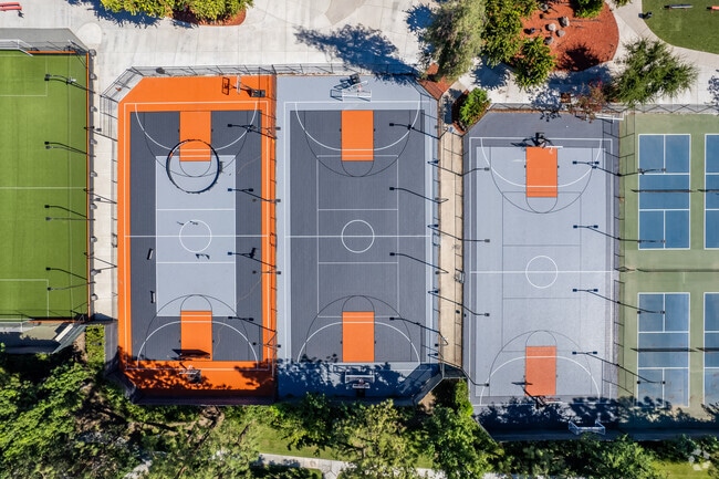 Sportsplex Bakersfield, in Laurelglen, features several courts used for various sports.