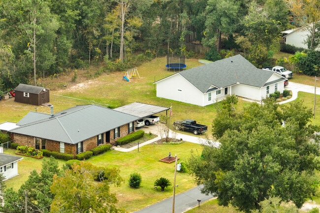 Spacious ranch-style homes have affordable prices in Keystone Heights neighborhood.