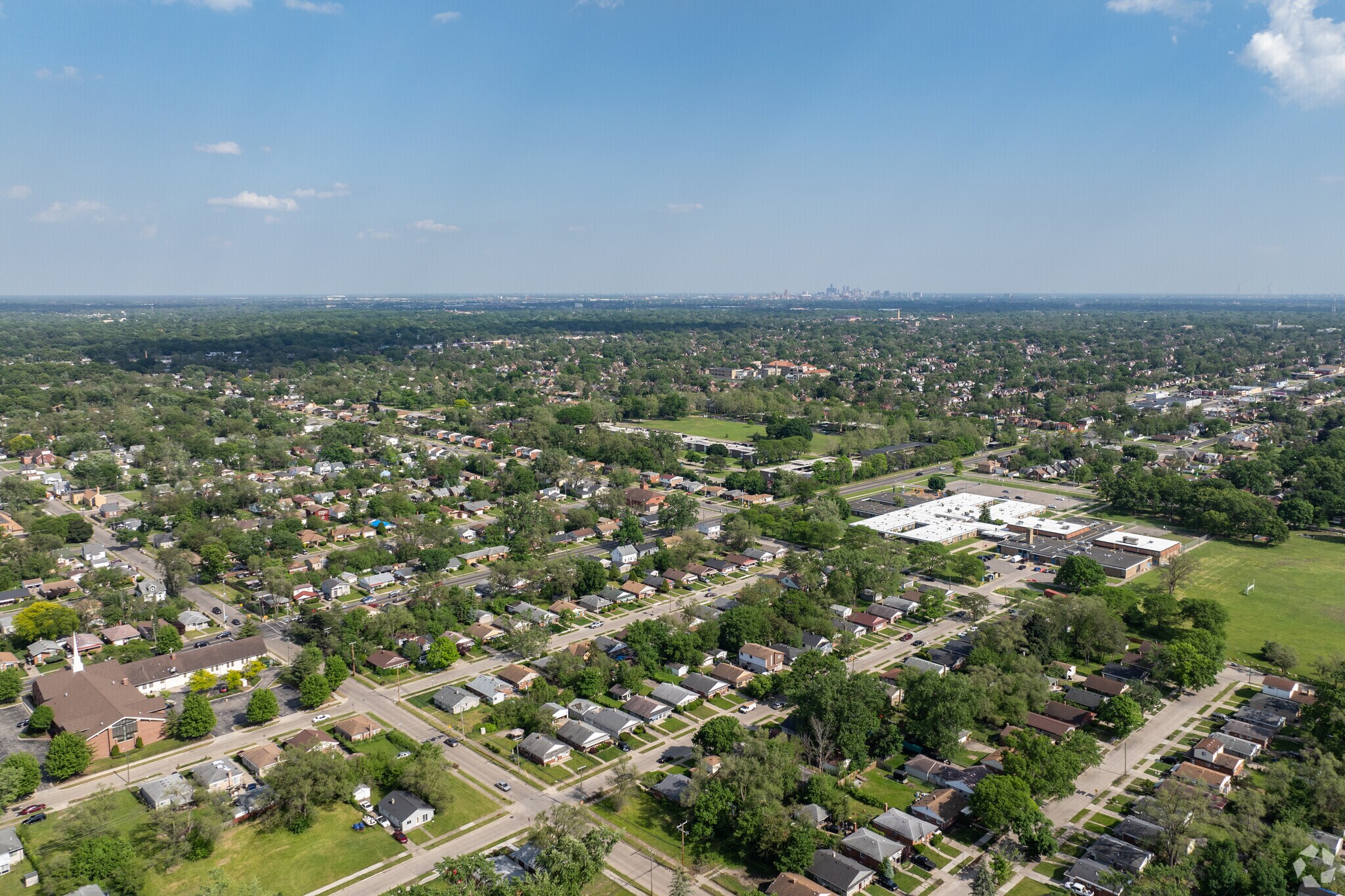 Downtown Detroit is only a 15-minute drive from Pembroke.