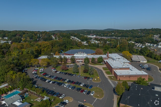 Slade Middle School has adequate parking for staff and visitors.