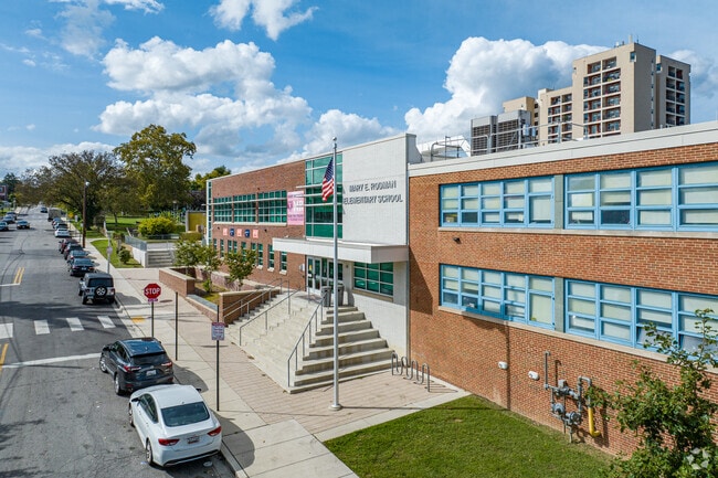 Mary E. Rodman Elementary School is a modern and updated public school located in the Allendale neighborhood.
