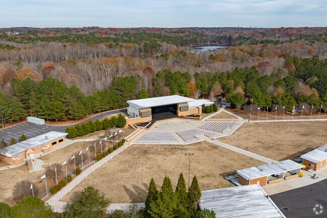 Wolf Creek Amphitheater is an outdoor venue hosting concerts, film screenings, and festivals year-round.