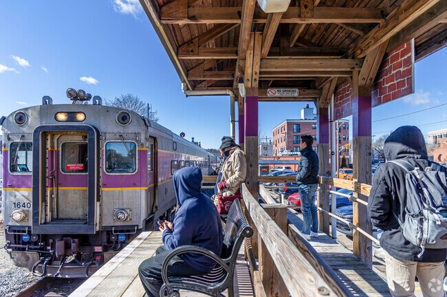 For commuters in Bleachery, there's multiple public transportation options like the train.