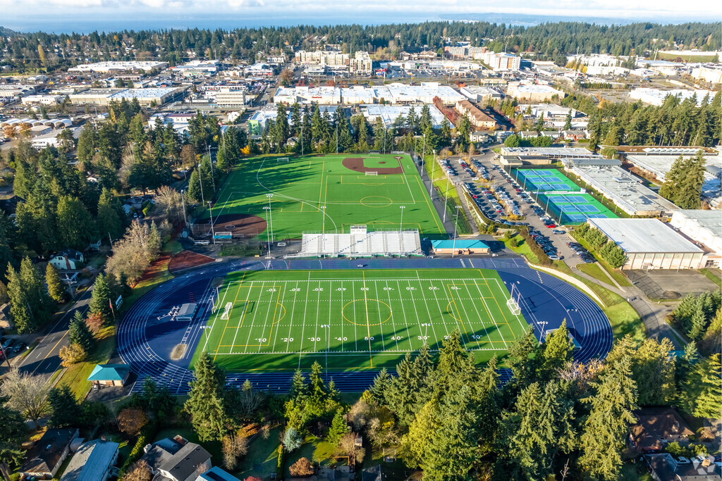 Ingraham High School athletic fields.