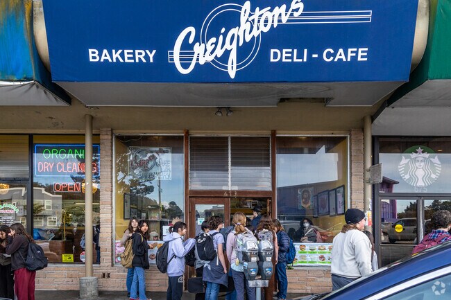 Creighton's American Bakery is a local favorite before the morning commute in Miraloma Park.
