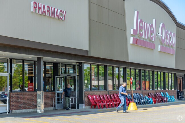 Jewel-Osco is the nearest grocery store to Blackhawk.