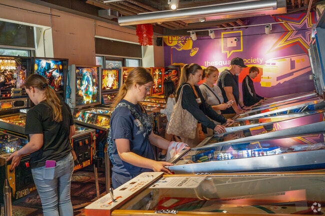 Downtown Roanoke has several attractions like a pinball museum with playable tables.