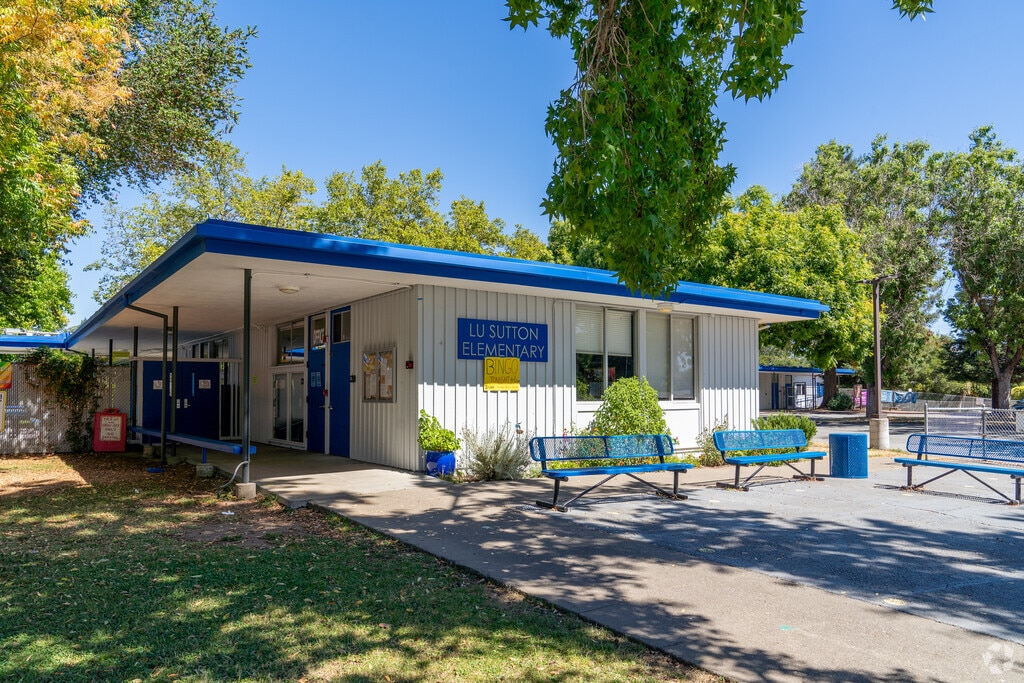 Lu Sutton Elementary School serves students in the Novato  community.