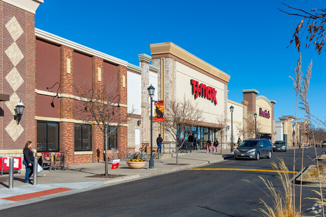 The Shops at Walnut Creek in northern Westminster have big box retail stores.