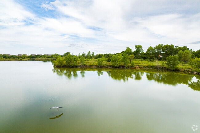 You will find a few different lakes throughout the Chisholm Creek neighborhood.