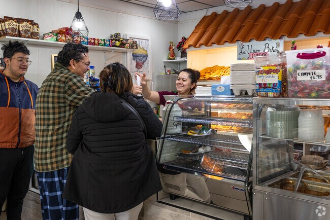 Service with a smile at La Union Bakery, an Ecuadorian speciality bakery in Plainfield.