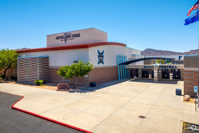 Teenage students can attend Foothill High School in Paradise Hills.
