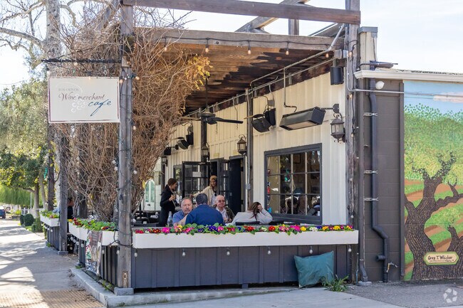 Los Olivos Wine Merchant Cafe is a staple.