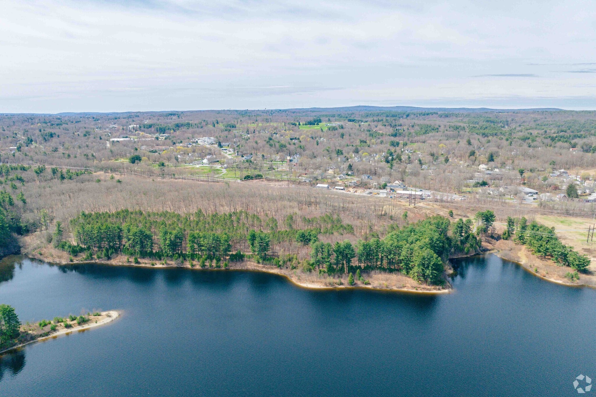 The Wachusett Reservoir Borders West Boylston making it a great spot for locals to visit.