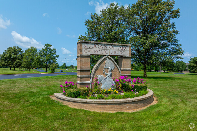The Saints Joan of Arc and Patrick Catholic Church is a highlight of the Wildcat community.