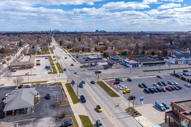 Bluemound road is at the north end of Honey Creek Parkway.
