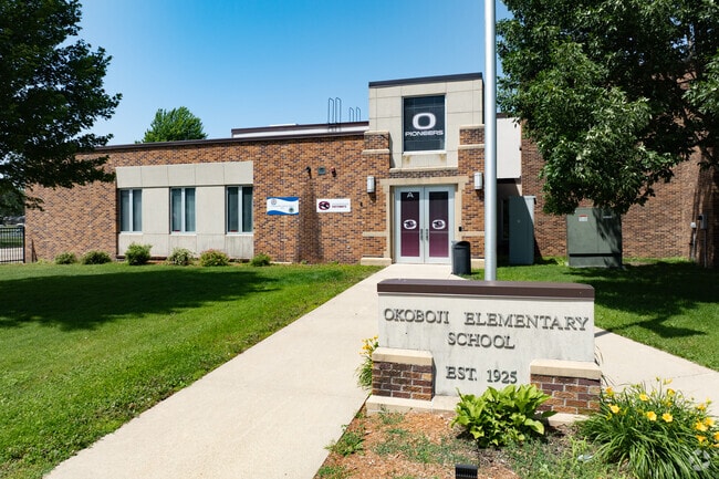 Arnolds Park's young students begin their educations at Okoboji Elementary School.