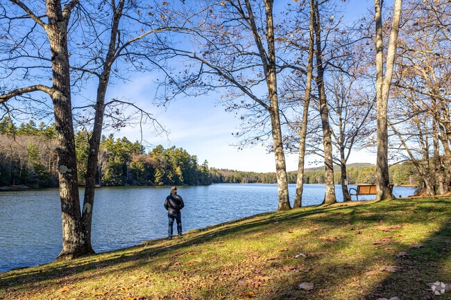 Essex residents enjoy the outdoors at Indian Brook Park.
