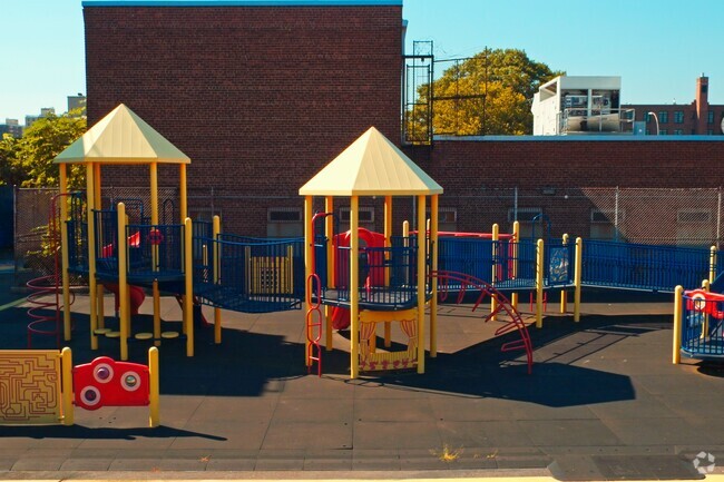 PS 396 offers a great playground for their wonderful students.