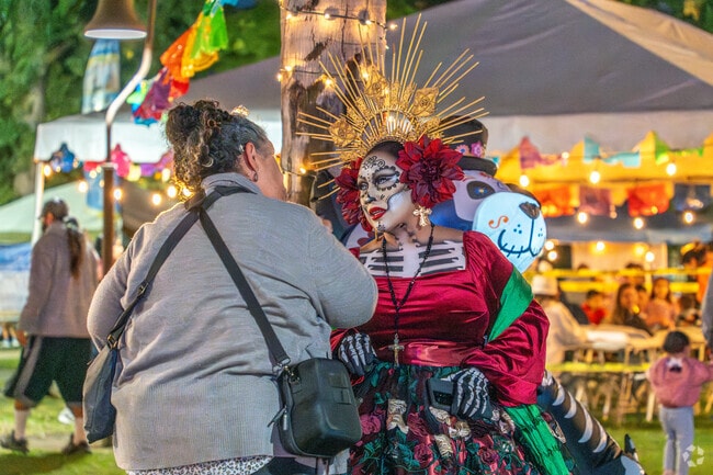 Join the community for a Day of the Dead parade filled with costumes, face paint, and music in Downtown Perris.